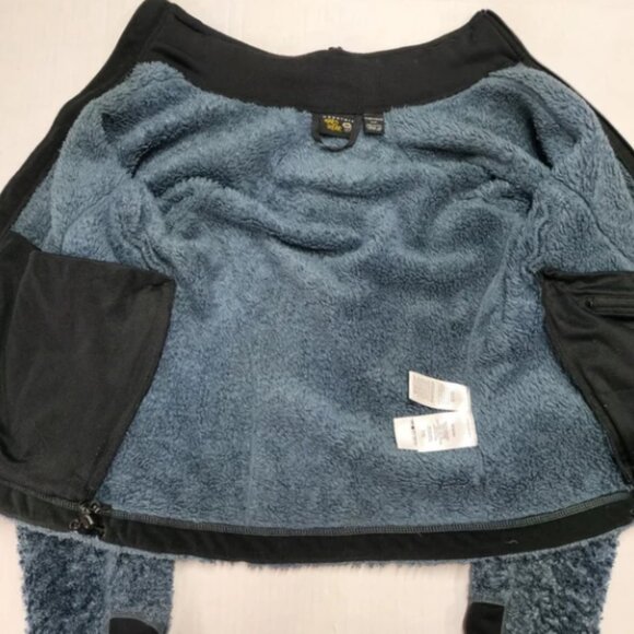 Mountain Hardwear Womens Medium Full Zip Sherpa Fleece Jacket Cozy Comfy - Picture 8 of 10